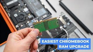 Easiest Chromebook RAM Upgrade EVER