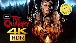 The Quarry  4K60fps HDR  Longplay Walkthrough Gameplay No Commentary