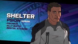 XCOM Chimera Squad - Agent Profiles Shelter