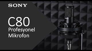 Sony C80 Profesyonel Mikrofon - Provideo