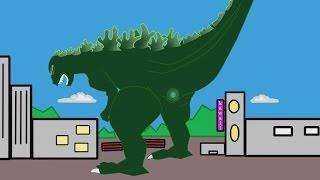 Godzilla takes a nuclear dump