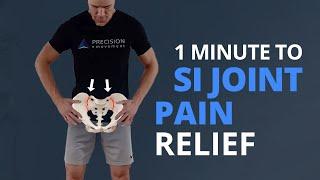 1 Quick Exercise for SI Joint Pain Relief and Piriformis Syndrome