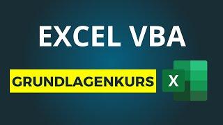 Excel VBA Einsteiger Tutorial deutsch Grundlagenkurs