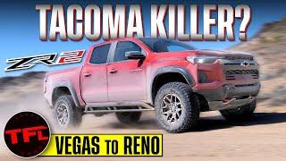 2023 Chevy Colorado ZR2 Is a BEAST I Raced It from Vegas to Reno - ALL OFF-ROAD