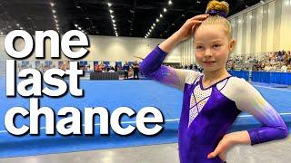 My Daughters EMOTIONAL GYMNASTICS COMPETITION ️