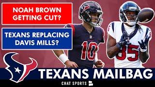 Houston Texans Rumors Davis Mills Getting Replaced? Cut Noah Brown? CJ Stroud Stat Projection  Q&A