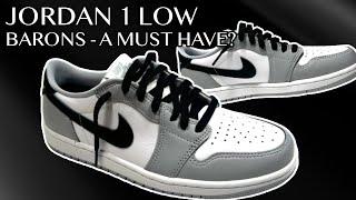 2024 Air Jordan 1 Retro Low OG Barons Review & On Feet