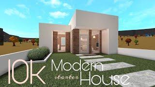 BLOXBURG 10K MODERN STARTER HOUSE  NO-GAMEPASS