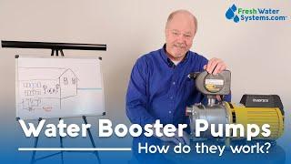پمپ تقویت کننده آب چیست و چگونه کار می کند؟