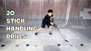 Hockey Training At Home 20 Stickhandling Drills