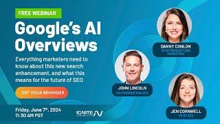 Free AI Webinar Googles AI Overviews Generative Engine Optimization & More