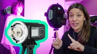 Photo Studio Tour Strobes Softboxes Remote triggers and more