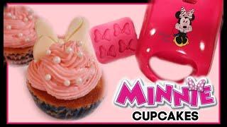 MINNIE MOUSE Mini-Cupcake Maker  Easy Cupcakes  Baking for Beginners  Baking for Kids Quarantine