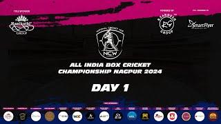 All India Box Cricket Championship Nagpur  Day 1  2024  WDZ LIVE