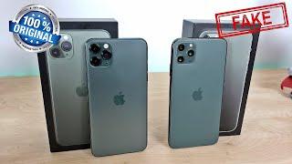 Goophone 11 Pro Max Version 3 VS REAL iPhone 11 Pro Max - Midnight Green