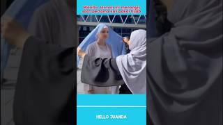 Nangis pertama kali pakai hijab 