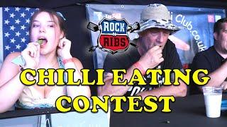 Chilli Eating Contest - Rock n Ribs Festival 2022 - Sunday