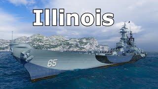 World of WarShips Illinois - 6 Kills 235K Damage