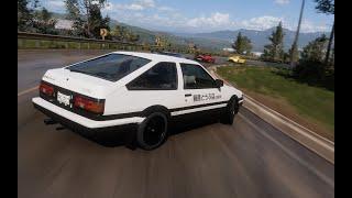 Forza Horizon 5 When AE86 SWAP the engineAWD