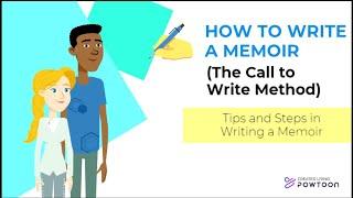 HOW TO WRITE A MEMOIR?  TEACHER JACKIE