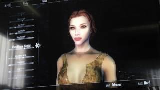 Skyrim tutorial how to make a hot female character