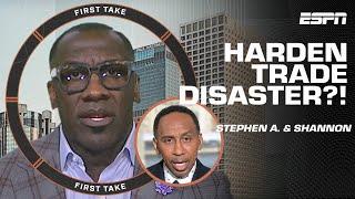 James Harden trade looks like a DISASTER  Stephen A. & Shannon agree  First Take YouTube Exclusive