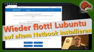Altes Netbook mit Linux flottmachen – Lubuntu installieren