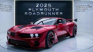 2025 Plymouth Road Runner The Legend Returns with a Modern Twist