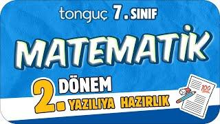 7.Sınıf Matematik 2.Dönem 2.Yazılıya Hazırlık  #2024