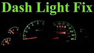 How to Replace Dashboard Lights In Depth