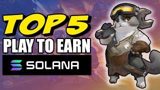 Top 5 Crypto Games On Solana Right Now