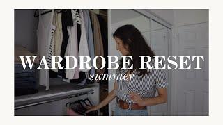 Summer Wardrobe Switch-Over & Organization  Wardrobe Reset and Declutter Routine