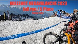 Megavalanche 2023  Holeshot  5. Place  full run  Alp dHuez  Stefan Peter