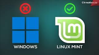 Ich habe Linux auf meinem Gaming PC ausprobiert Ist es eine Alternative? Linux Mint vs. Windows 11