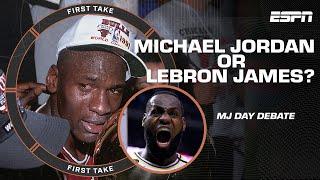 Michael Jordan Day debate  LeBron James is number two behind MJ - Stephen A. Smith  First Take