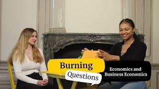 Burning Questions Economics en Business Economics