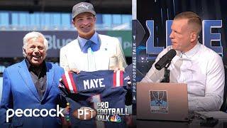 Jerod Mayo reiterates Drake Maye competing with Jacoby Brissett  Pro Football Talk  NFL on NBC