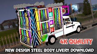 NEW STEEL BODY DJ LIVERY DOWNLOAD FREE BUSSID RAJASTHANI BUSSID #DOWNLOAD_FREE