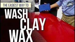 The Easiest Way To Wash + Clay + Wax  THE RAG COMPANY