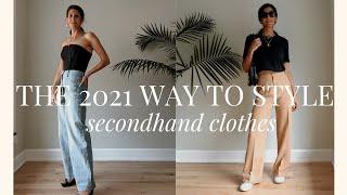 Styling Secondhand Outfits for Summer 2021  Slow Fashion
