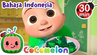 Ya Ya Lagu Sayuran  CoComelon  Kartun dan Lagu Anak  Moonbug Kids Indonesia  Nursery Rhymes