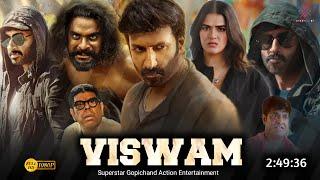 Viswam 2024 Full Movie Hindi Dubbed Latest South Update  Gopichand New Movie  Kavya  South Movie