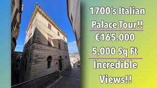 Touring An Amazing 17th-Century Italian Palace Buy For Just €165k  BradsWorld.It