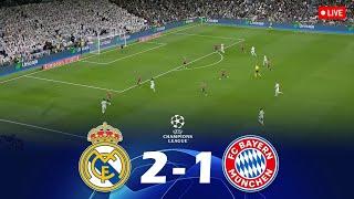 Real Madrid vs Bayern Munich  2024 Champions League Semi Final  Full Match