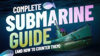 Comprehensive Submarine Guide And Fighting them in World of Warships