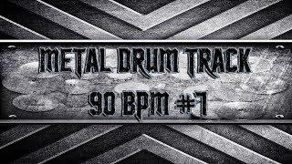 Easy Metal Drum Track 90 BPM HQHD