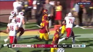 Mascon Cobbs Pick 6 Play vs. Wisconsin  USC Football  09282024