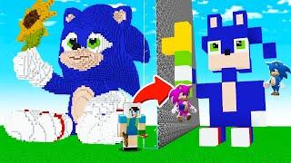 YAPI KAPIŞMALARINDA BEBEK SONIC İLE ARKADAŞIMI TROLLEDİM -  Minecraft