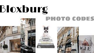 Designer themed bloxburg photo codes