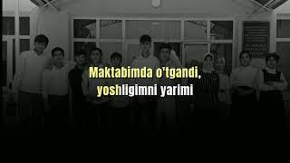 Behruz Yagzon - Hayr Maktabim lyrics Qoshiq matni